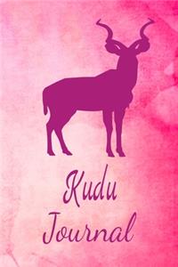 Kudu Journal: Animal Lovers Gift. Pretty Lined Notebook & Diary For Writing And Note Taking For Your Special Day.(120 Blank Lined Pages - 6x9 Inches)