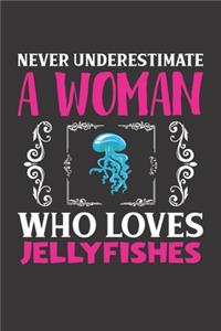 Never Underestimate A Woman Who Loves Jellyfishes