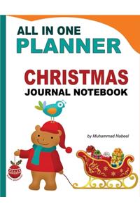 Christmas Journal Notebook -All in One Planner