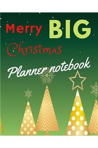 Merry Big Christmas Planner Notebook