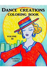 Dance Creations Coloring Book