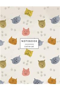 Notebook cutie cat