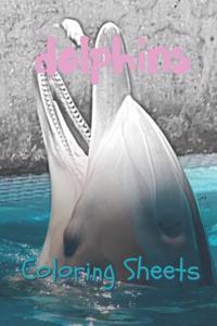 Dolphins Coloring Sheets