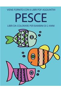 Libri da colorare per bambini di 2 anni (Pesce)
