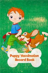 Puppy Vaccination Record Book