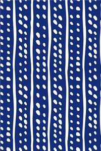 Journal Notebook White Lines and Spots Pattern 2