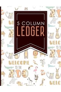 5 Column Ledger