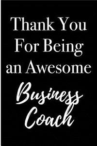 Thank You For Being an Awesome Business Coach