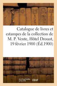 Catalogue de Livres Et Estampes, Costumes, Caricatures, Recueils de Portraits
