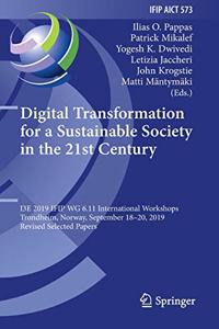 Digital Transformation for a Sustainable Society in the 21st Century