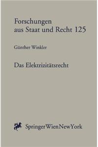 Das Elektrizitatsrecht: Die Gesetzgebung ALS Instrument Der Staatlichen Wirtschaftspolitik