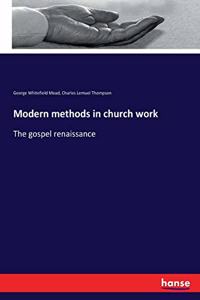 Modern methods in church work