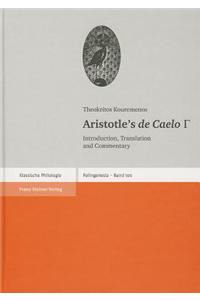 Aristotle's de Caelo III