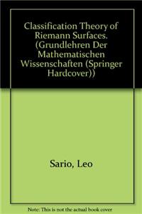 Classification Theory of Riemann Surfaces