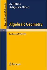 Algebraic Geometry. Sundance 1986