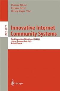 Innovative Internet Community Systems