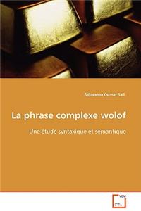 phrase complexe wolof