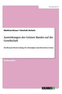 Auswirkungen des Grünen Bandes auf die Gesellschaft