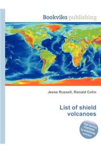 List of Shield Volcanoes