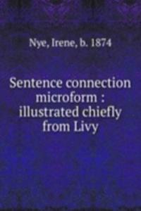 Sentence connection microform