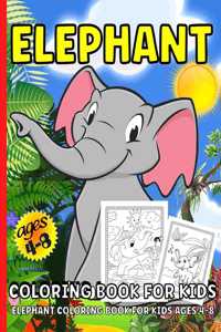 Elephant Coloring Book