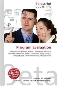 Program Evaluation