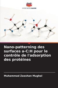 Nano-patterning des surfaces a-C