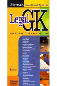 Universal's Legal General Knowledge On Law (3 Books), 21/e PB