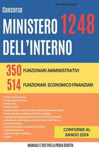 Concorso Ministero dell'Interno 1248 posti