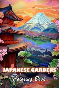Japanese Gardens Coloring Book
