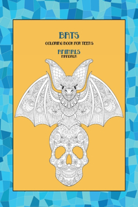 Mandala Coloring Book for Teens - Animals - Bats