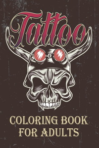 Tattoo Coloring Book For Adults