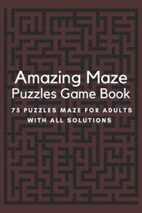 Amazing Maze Puzzles Game Book