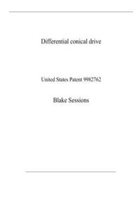 Differential conical drive