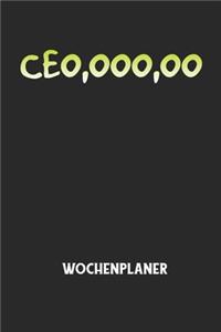 CEO, OOO, OO - Wochenplaner