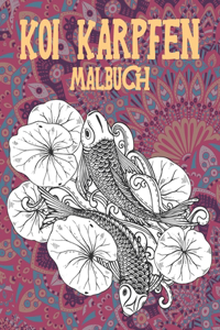 Koi Karpfen - Malbuch