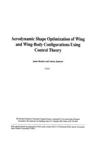 Aerodynamic shape optimization of wing and wing-body configurations using control theory