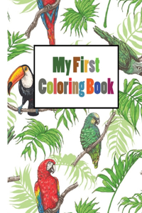 My First Coloring Book