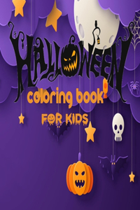 Halloween Coloring Book For Kids