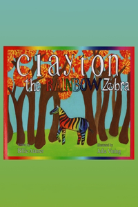 Clayton The Rainbow Zebra