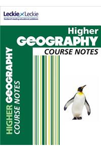 CfE Higher Geography Course Notes