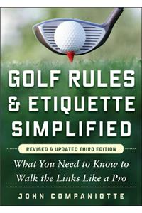 Golf Rules & Etiquette Simplified