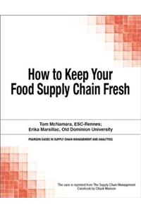 How to Keep Your Food Supply Chain Fresh