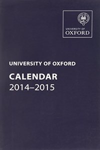 University of Oxford Calendar 2014-2015