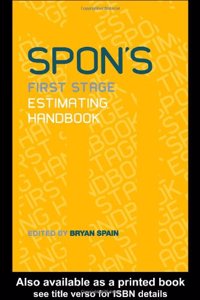 Spon's First Stage Estimating Handbook