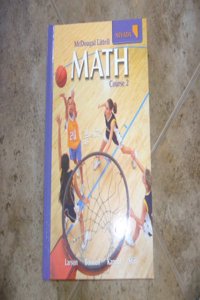 McDougal Littell Middle School Math Nevada: Student Edition Course 2 2008