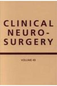 Clinical Neurosurgery Volume 49