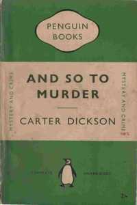 And So to Murder