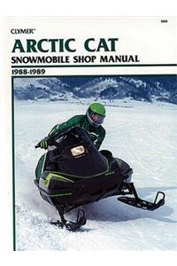 Clymer Arctic Cat Snowmobile 1988-1989: Service, Repair, Maintenance