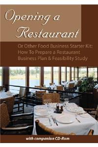 Opening a Restaurant or Other Food Business Starter Kit